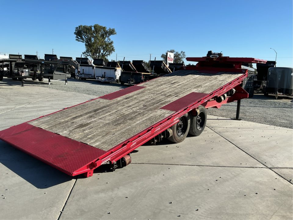 Used 2022 Diamond C Trailers DET208L22X102GN 8.5FT X 22FT 18K GVW Tilt Trailer