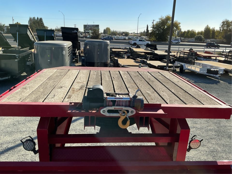 Used 2022 Diamond C Trailers DET208L22X102GN 8.5FT X 22FT 18K GVW Tilt Trailer
