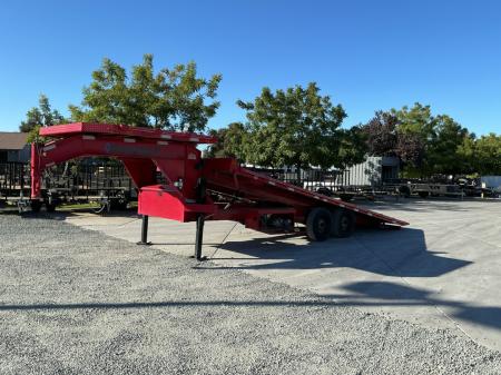 Used 2022 Diamond C Trailers DET208L22X102GN 8.5FT X 22FT 18K GVW Tilt Trailer