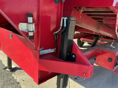 Used 2022 Diamond C Trailers DET208L22X102GN 8.5FT X 22FT 18K GVW Tilt Trailer