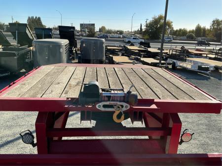 Used 2022 Diamond C Trailers DET208L22X102GN 8.5FT X 22FT 18K GVW Tilt Trailer