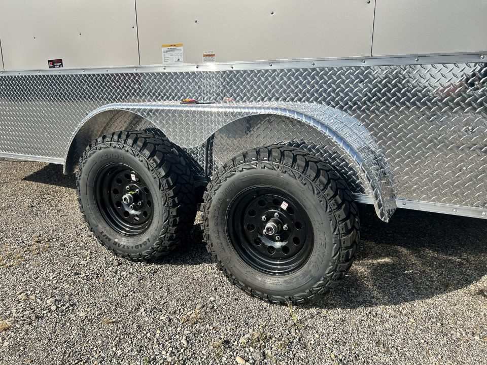 New 2027 Homesteader Trailer 7 X 16 FT INTREPID CARGO TRAILER OVERLAND PKG  7' INT HEIGHT WITH RAMP DOOR OHV REAR DOOR SPOILER