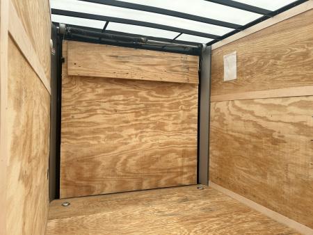 New 2027 Homesteader Trailer 7 X 14 FT INTREPID CARGO TRAILER 6 FT 6 IN INT HEIGHT RAMP DOOR