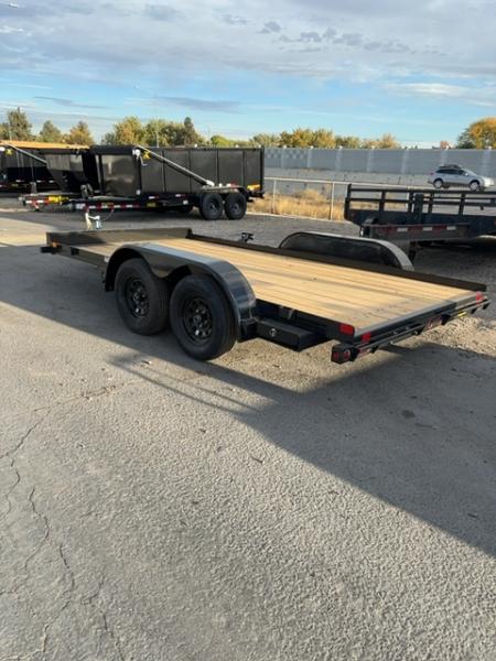 New 2027 Big Tex Trailers 7X14 CAR HAULER WITH SLIDE IN RAMPS