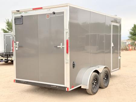New 2027 Cross Trailers 7-14-1.5V Enclosed 7K GVWR
