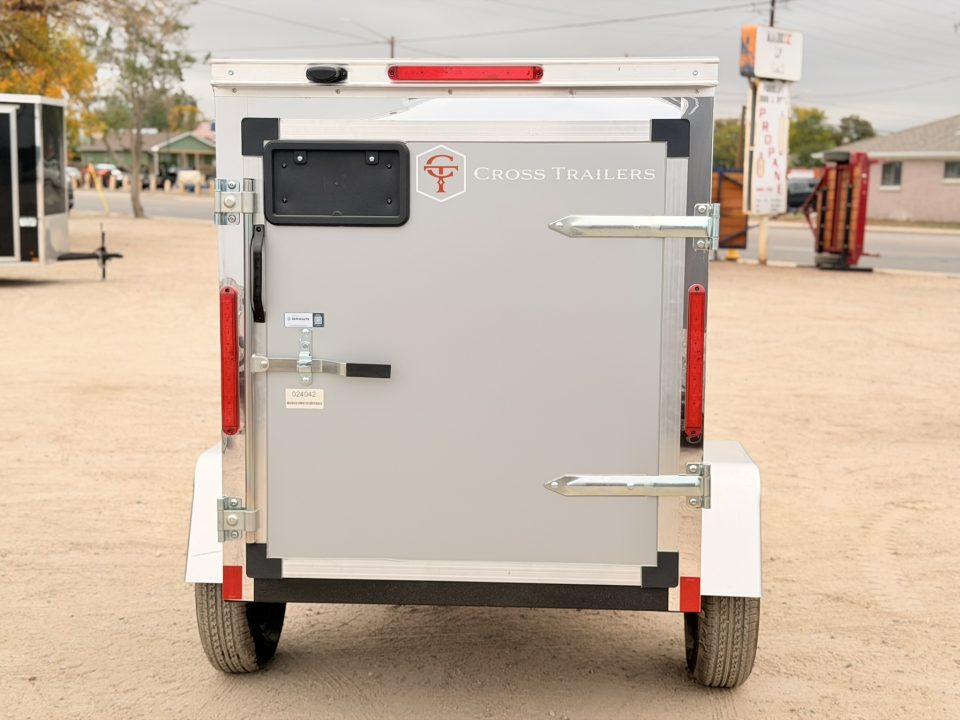 New 2027 Cross Trailers 4-6-1V Enclosed Barn Door 2K GVWR
