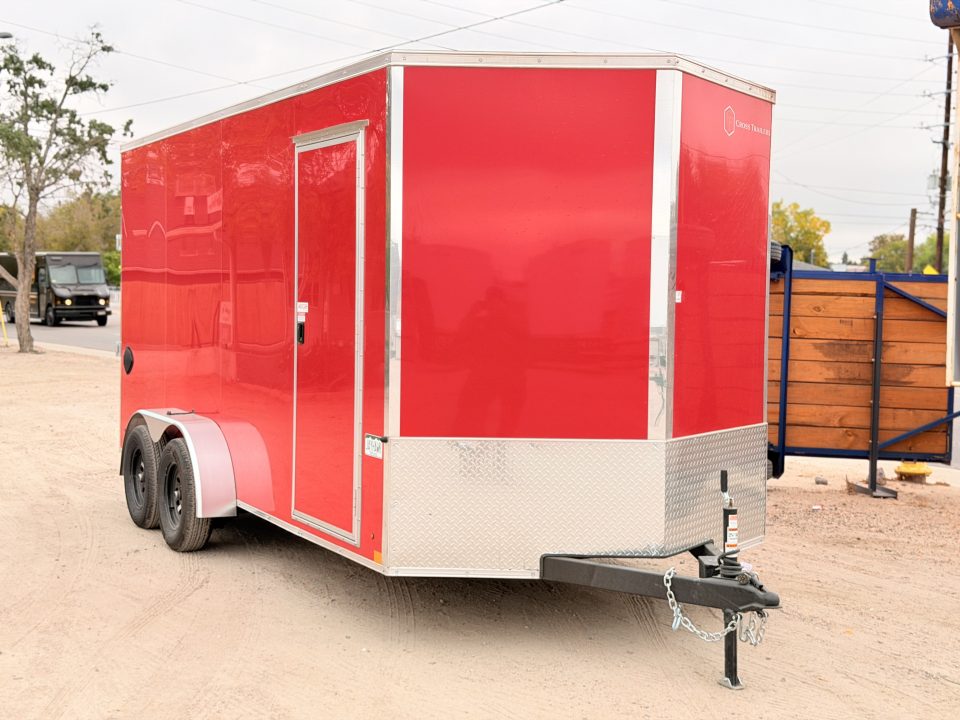 New 2027 Cross Trailers 7-16-1.5V Enclosed 7K GVWR