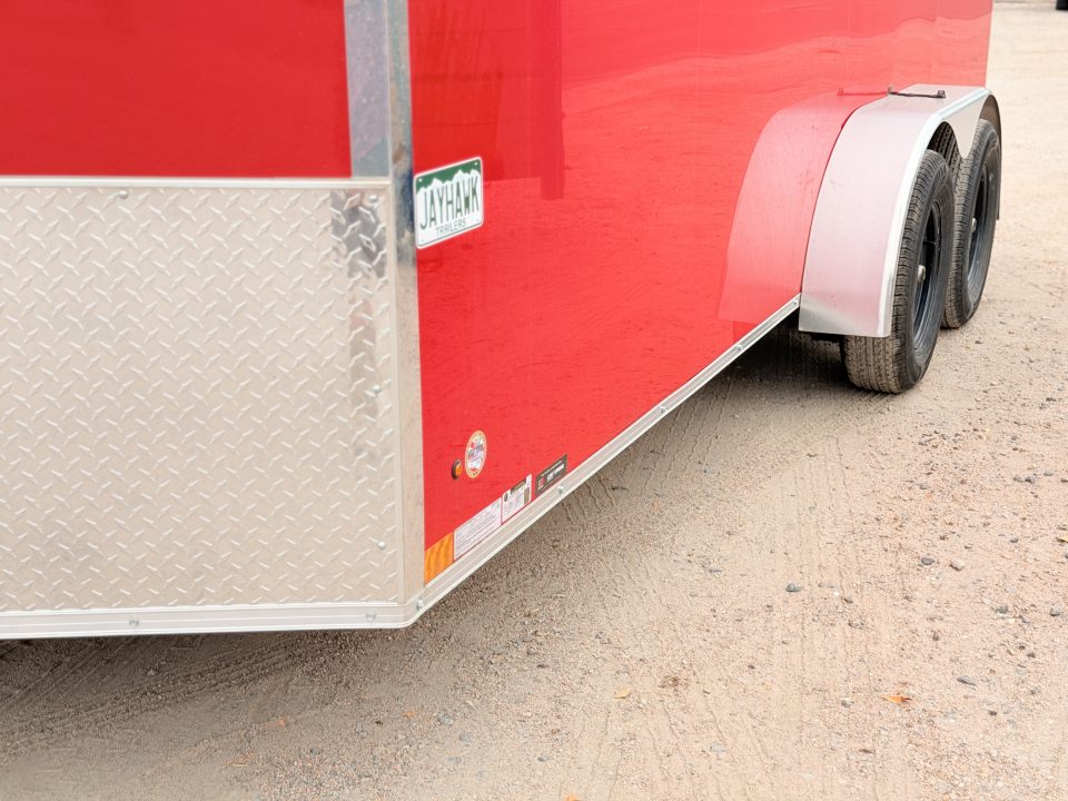 New 2027 Cross Trailers 7-16-1.5V Enclosed 7K GVWR