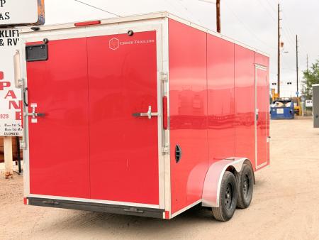 New 2027 Cross Trailers 7-16-1.5V Enclosed 7K GVWR