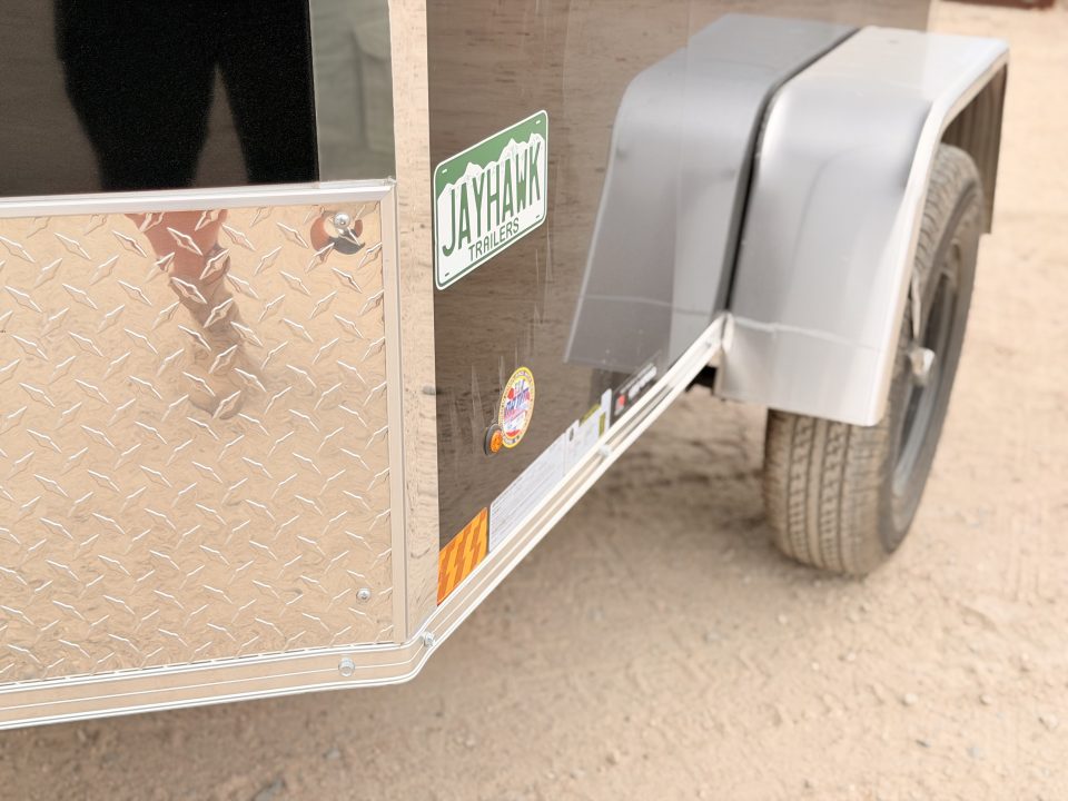 New 2027 Cross Trailers 4-6-1V Enclosed Barn Door 2K GVWR
