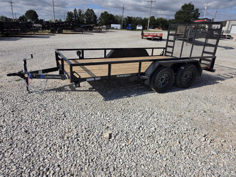 New 2026 Load Trail 83X14 TANDEM 7K TUBETOP UTILITY W/4' SPRING GATE