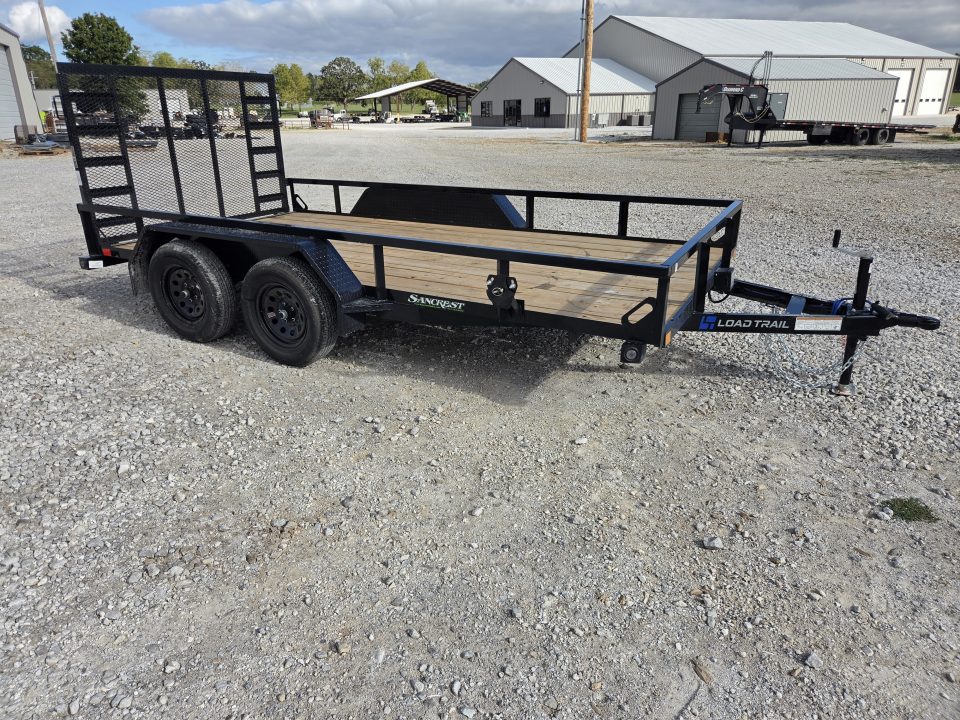 New 2026 Load Trail 83X14 TANDEM 7K TUBETOP UTILITY W/4' SPRING GATE