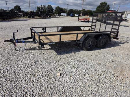 New 2026 Load Trail 83X14 TANDEM 7K TUBETOP UTILITY W/4' SPRING GATE