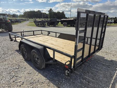 New 2026 Load Trail 83X14 TANDEM 7K TUBETOP UTILITY W/4' SPRING GATE