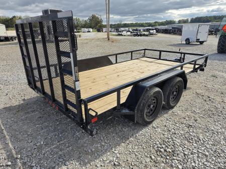 New 2026 Load Trail 83X14 TANDEM 7K TUBETOP UTILITY W/4' SPRING GATE