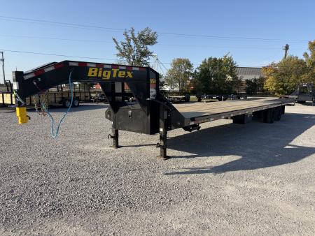 New 2027 Big Tex Trailers 22GH-40D12A-BK (40' X 102 ) 23.9K Hydraulic Dovetail Flatbed Trailer