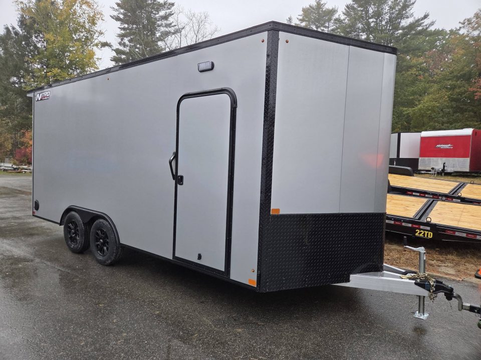 New 2027 Nitro 8.5x18 aluminum enclosed cargo trailer extra height with blackout package Cargo / Enclosed Trailer