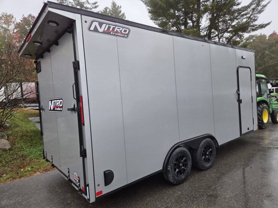 New 2027 Nitro 8.5x18 aluminum enclosed cargo trailer extra height with blackout package Cargo / Enclosed Trailer