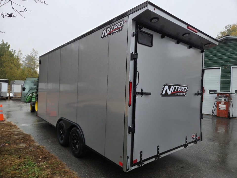 New 2027 Nitro 8.5x18 aluminum enclosed cargo trailer extra height with blackout package Cargo / Enclosed Trailer