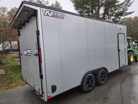 New 2027 Nitro 8.5x18 aluminum enclosed cargo trailer extra height with blackout package Cargo / Enclosed Trailer