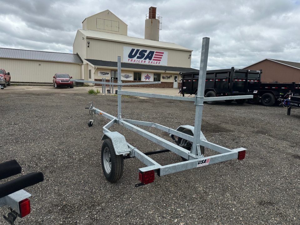 New 2027 Genesis Trailers Galvanized 2-4 Place Kayak/Canoe Boat Trailer