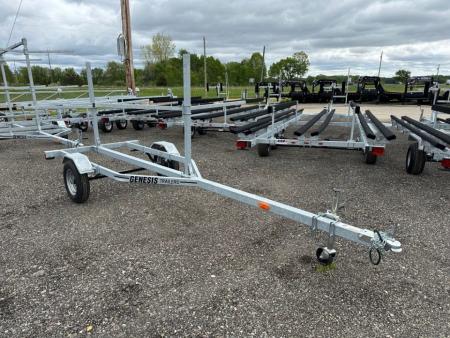 New 2027 Genesis Trailers Galvanized 2-4 Place Kayak/Canoe Boat Trailer