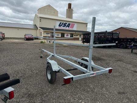 New 2027 Genesis Trailers Galvanized 2-4 Place Kayak/Canoe Boat Trailer