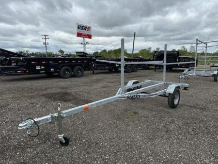 New 2027 Genesis Trailers Galvanized 2-4 Place Kayak/Canoe Boat Trailer
