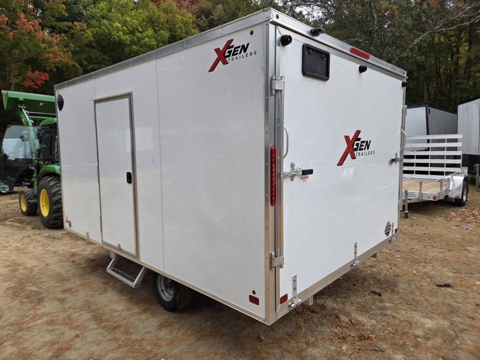 New 2025 Other X Gen 101x12 Hybrid snowmobile trailer v nose two place with spare tire Snowmobile Trailer