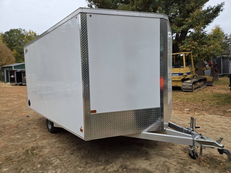 New 2025 Other X Gen 101x12 Hybrid snowmobile trailer v nose two place with spare tire Snowmobile Trailer