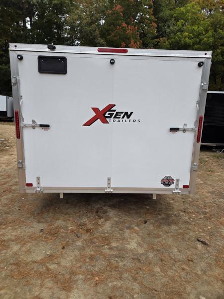 New 2025 Other X Gen 101x12 Hybrid snowmobile trailer v nose two place with spare tire Snowmobile Trailer