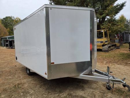 New 2025 Other X Gen 101x12 Hybrid snowmobile trailer v nose two place with spare tire Snowmobile Trailer
