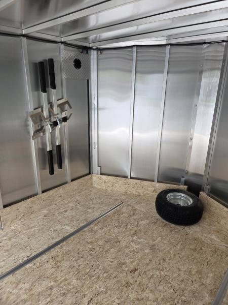 New 2025 Other X Gen 101x12 Hybrid snowmobile trailer v nose two place with spare tire Snowmobile Trailer