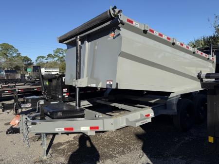 New 2027 Panther Cargo 7 X 14 Trailer with 4' Sides and 14,000 Capacity