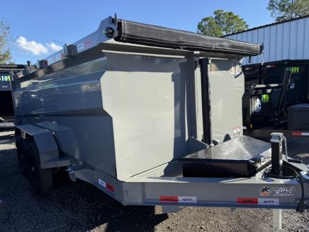 New 2027 Panther Cargo 7 X 14 Trailer with 4' Sides and 14,000 Capacity