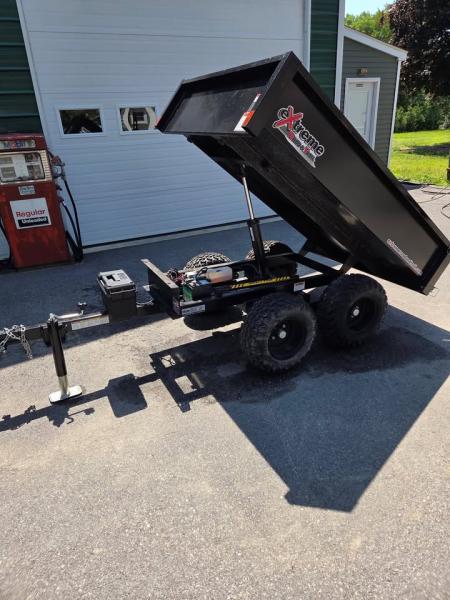 New 2026 Extreme Road & Trail XT 200 OFF ROAD RUMP TRAILER DUAL AXLE Dump Trailer