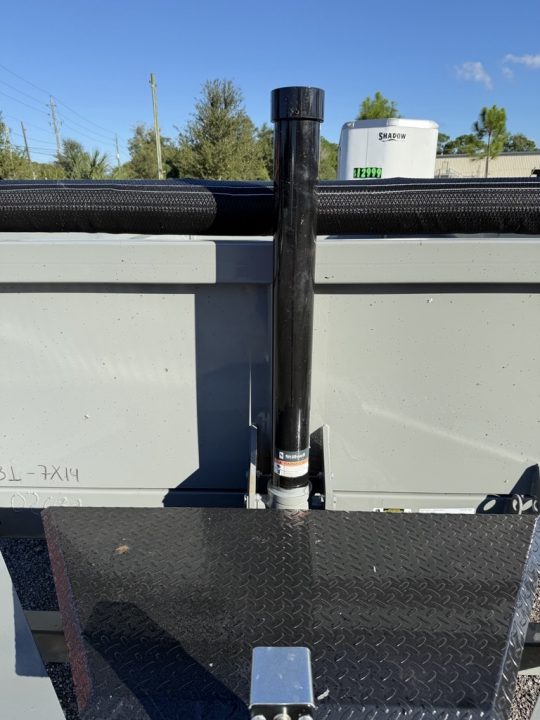 New 2027 Panther Cargo 7 X 14 Trailer with 2' Sides and 14,000 Capacity Dump Trailer