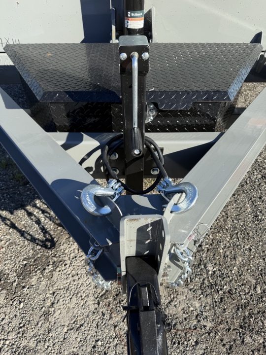 New 2027 Panther Cargo 7 X 14 Trailer with 2' Sides and 14,000 Capacity Dump Trailer