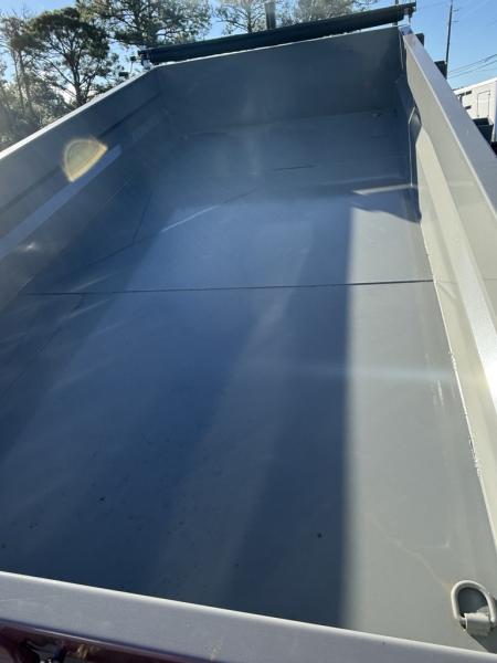 New 2027 Panther Cargo 7 X 14 Trailer with 2' Sides and 14,000 Capacity Dump Trailer
