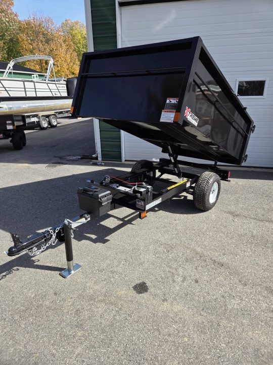 New 2027 Extreme Road & Trail 4X7 DUMP TRAILER 2ITH 2 FOOT SIDES XRT224 Dump Trailer