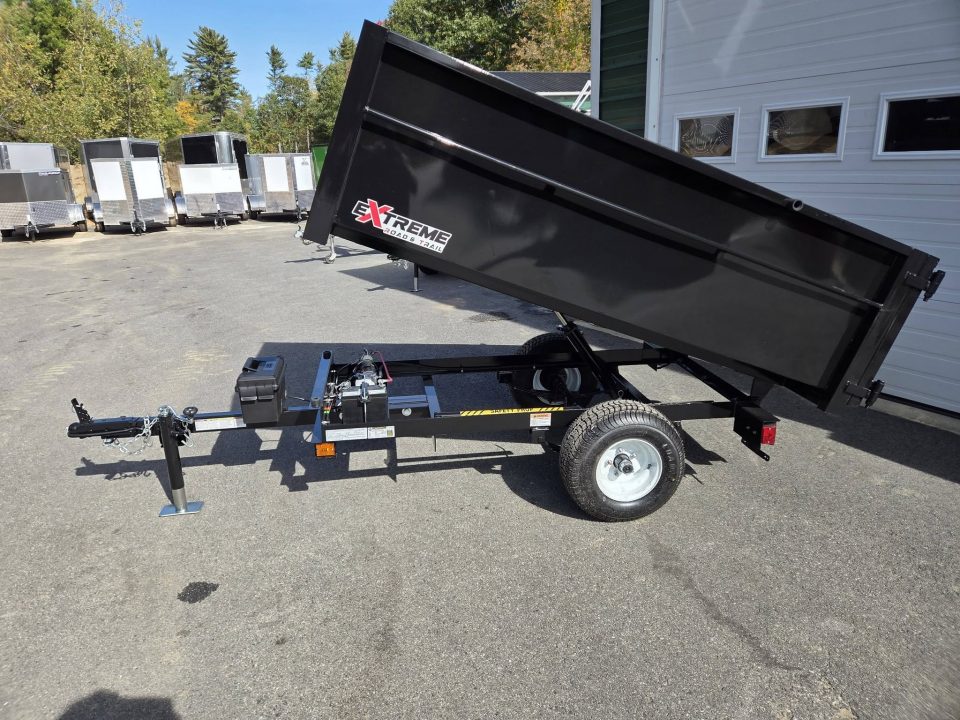 New 2027 Extreme Road & Trail 4X7 DUMP TRAILER 2ITH 2 FOOT SIDES XRT224 Dump Trailer