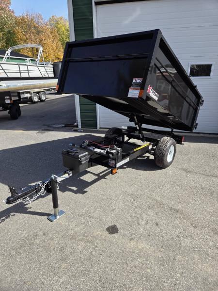 New 2027 Extreme Road & Trail 4X7 DUMP TRAILER 2ITH 2 FOOT SIDES XRT224 Dump Trailer