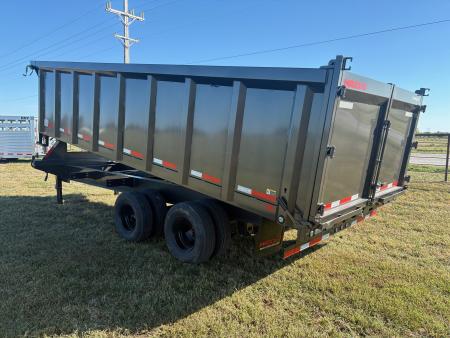 New 2027 MAXX-D 96x20 Tandem 25K Dump Trailer W/ 4' Sides & Wireless Remote