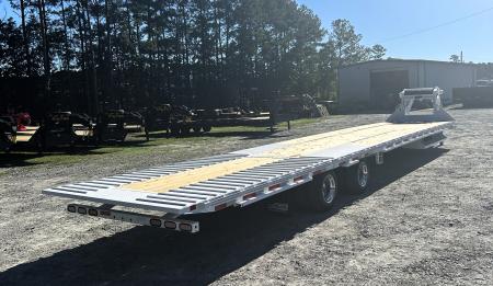 New *AIR RIDE EQUIPPED* 2027 44ft ( 32ft Deck + 12ft Hyd Dove ) FMAX 216, 16K Axles, 60" Spread, LOADED !!!!