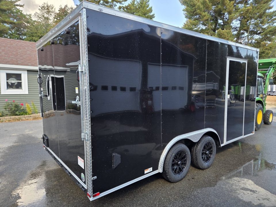 New 2027 One Stop 8.5x16 enclosed cargo trailer rear ramp Cargo / Enclosed Trailer
