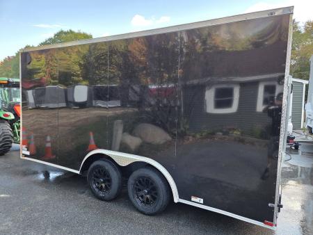 New 2027 One Stop 8.5x16 enclosed cargo trailer rear ramp Cargo / Enclosed Trailer