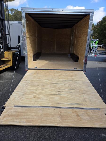 New 2027 One Stop 8.5x16 enclosed cargo trailer rear ramp Cargo / Enclosed Trailer