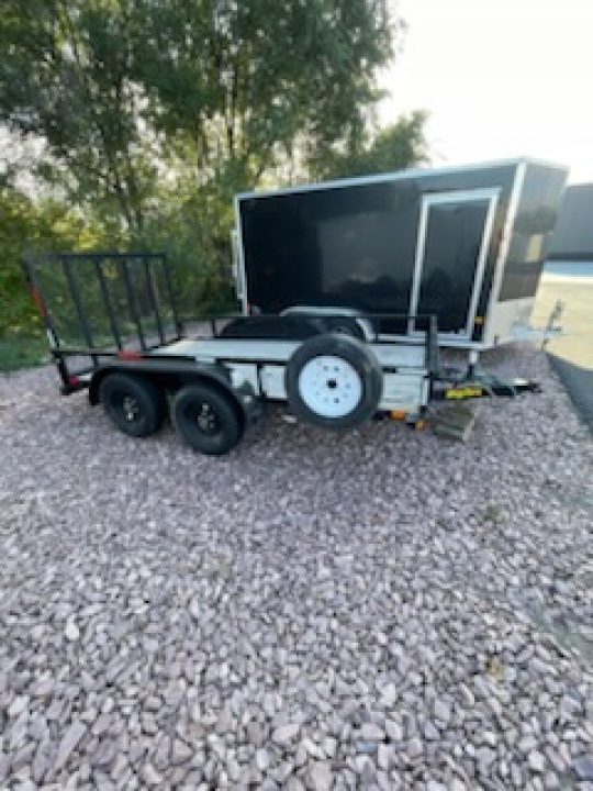 Used 2024 Big Tex Trailers 6x12 open utility/UTV ATV Trailer