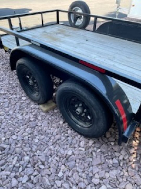 Used 2024 Big Tex Trailers 6x12 open utility/UTV ATV Trailer