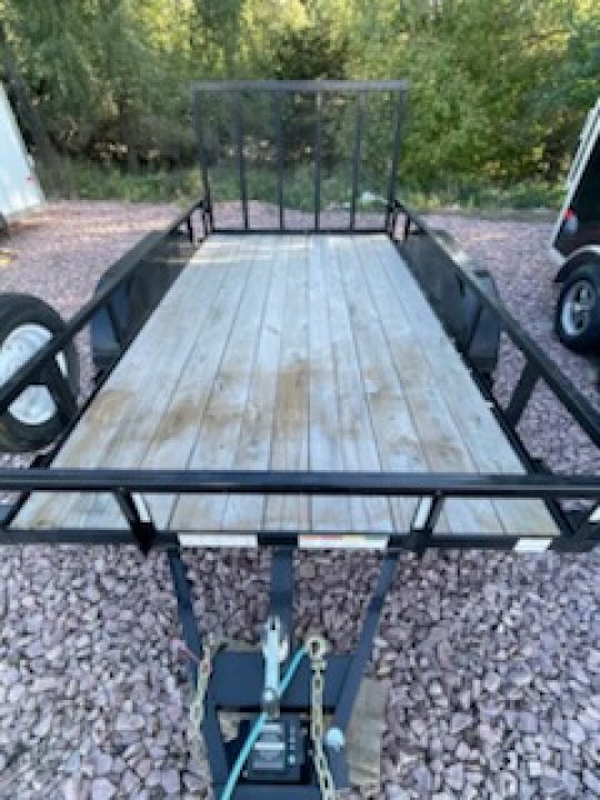 Used 2024 Big Tex Trailers 6x12 open utility/UTV ATV Trailer